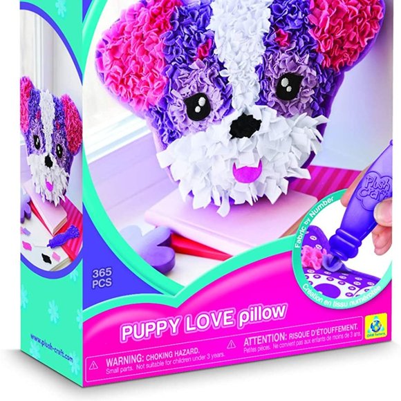 Plush-Craft Puppy Love Pillow Kit - Picture 4 of 4